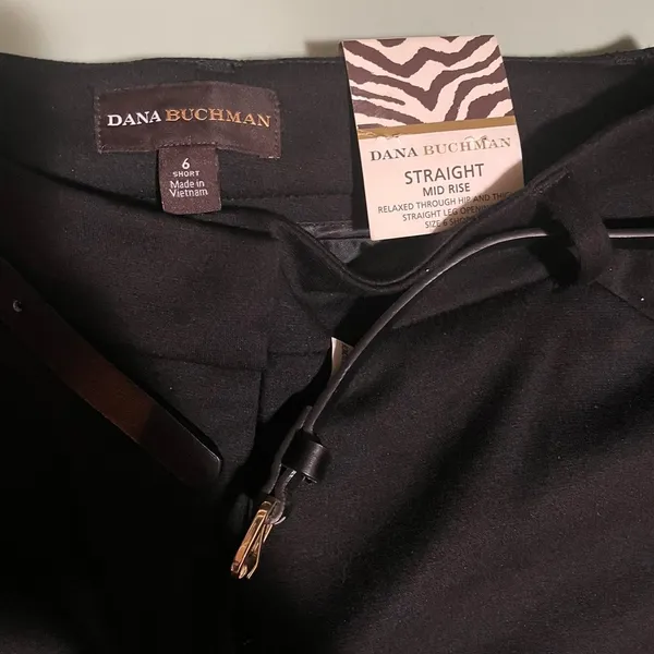 Dana Buchman Classic Black Women's Trousers - Image 4