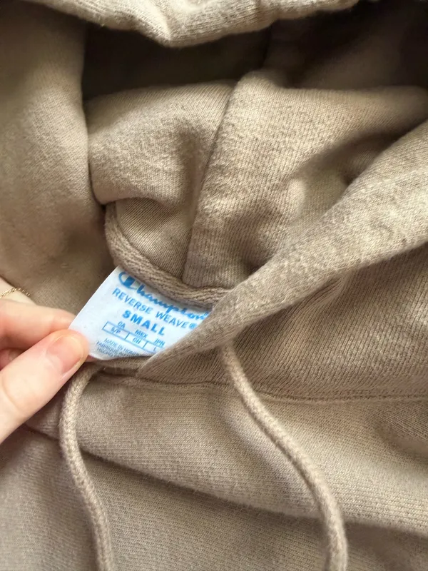 Champion brown/tan hoodie - Image 4