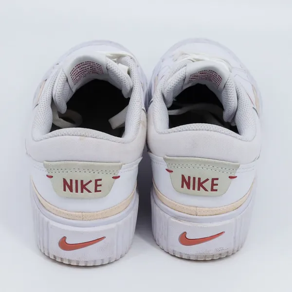 Nike Court Legacy Lift White Cedar Pink Platform Sneakers FQ8782-100 Women's 9.5 - Image 4