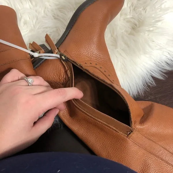 Sam Edelman NWOT prina brown leather riding boots - Image 12