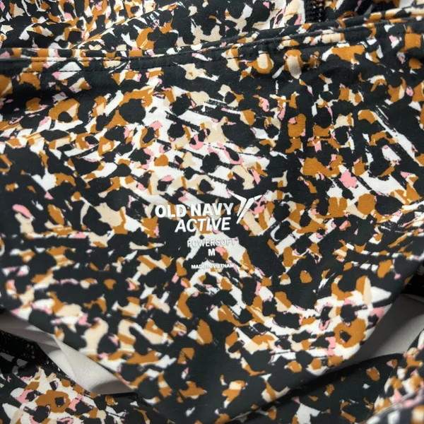 Old Navy Active Powersoft Leggings Womens Medium Multi Animal Print‎ Training - Image 10