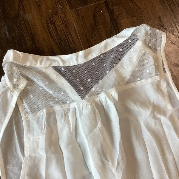 Abercrombie & Fitch Women Semi Sheer Blouse - Image 9