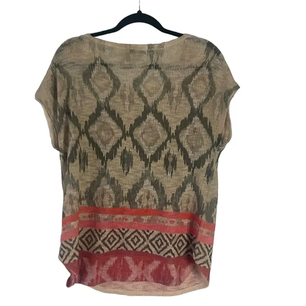 Pollux Boutique Women's Size Large‎ Open Knit Boho Western Top - Image 5