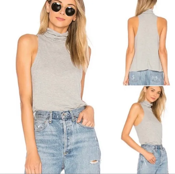 Topanga Turtleneck Tank Top - Image 2