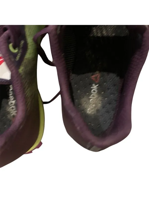 REEBOK All Terrain 2.0 Purple and Yellow Running Shoes size 5 - Image 7
