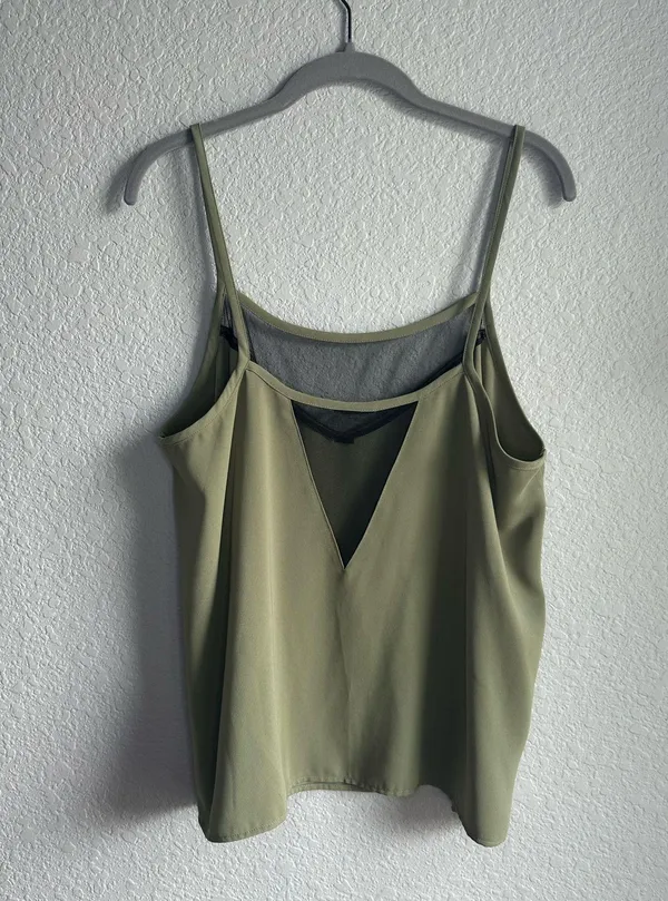 Mossimo Supply Co Sage Green Camisole Tank Top - Image 3