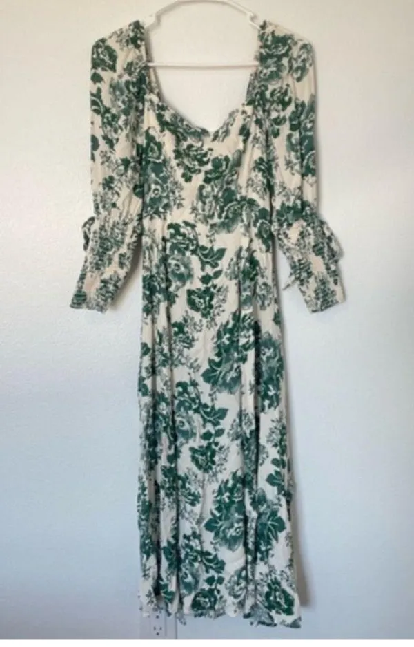 Reformation floral Midi Dress - Image 2