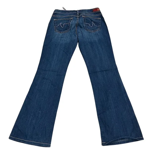 AG The Club Women's Flare Jeans Size 28 Blue Medium Wash Denim - Image 7