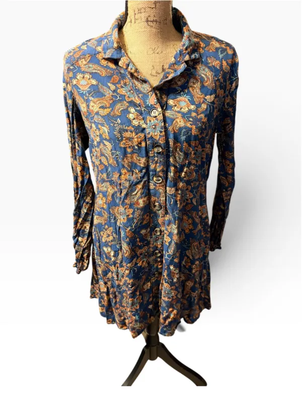 Natural Life Ansley Woven Mini Dress Size L (20” PTP) - Image 2