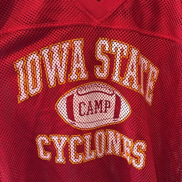 Anvil Iowa State Cyclones Mesh Football Camp Jersey Size Large - Image 2