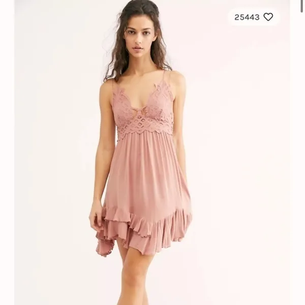 Free people One Adella Slip mauve - Image 4