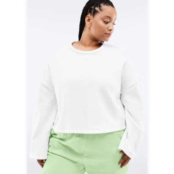Fabletics Skye Tie Open Back Long-Sleeve Pullover WMNS Sz 3Xl Nw Detailed Tag - Image 3
