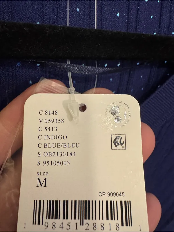 NWT Free People FP Intimately Cassie Cardi - indigo blue navy - Medium - Image 9