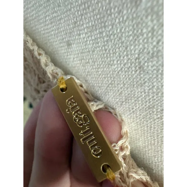 Cult Gaia Tyra Crochet Dress‎ In Beige Cut Out Size Small - Image 7