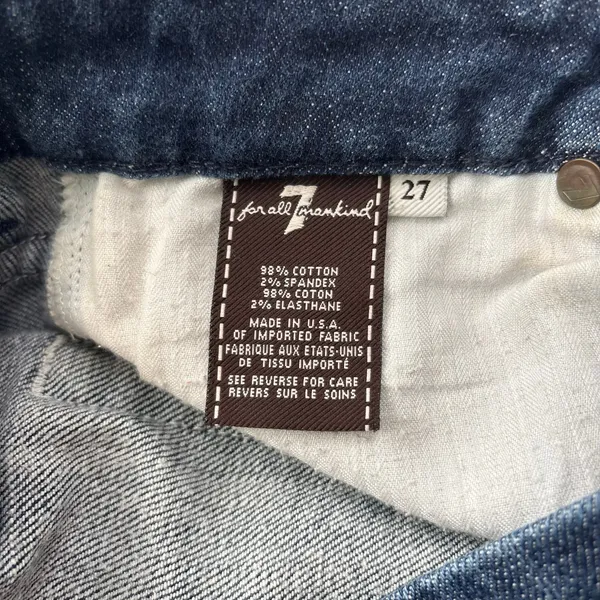 7 For All Mankind A-Pocket Bootcut Jeans 27 - Image 10