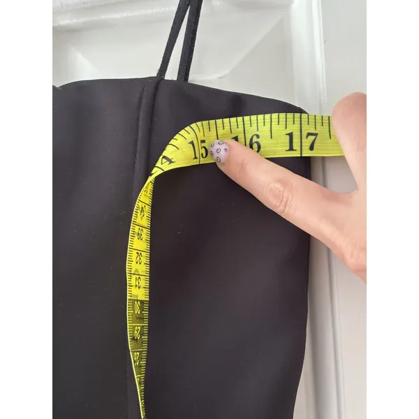 Zara Strapless Black Mini Dress Large New With Tags - Image 5