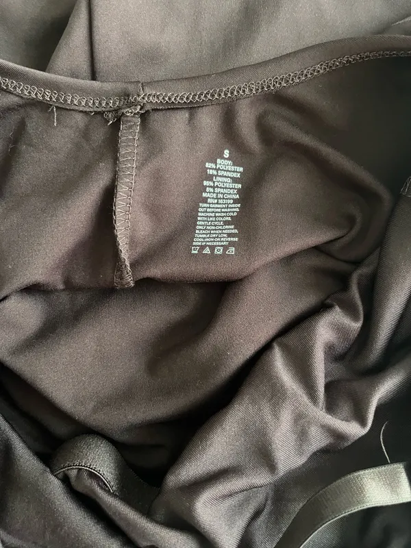 Cap Sleeve Workout Onesie Dark Brown - Image 3