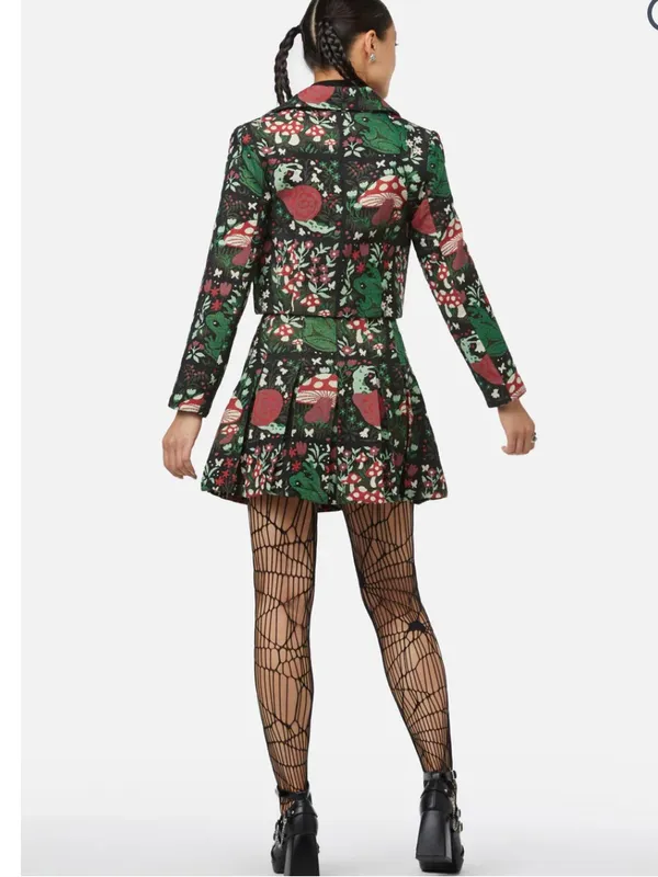ModCloth Black Friday Grove Mushroom Crop Jacket Blazer NEW with tag W2408 Sz 6 - Image 5