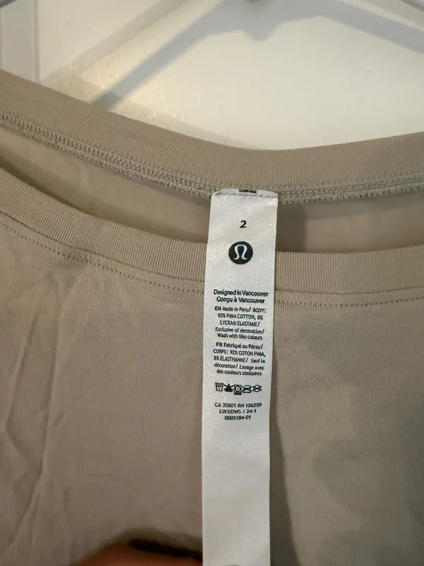 Lululemon Relaxed Fit Boatneck T-Shirt - Image 2