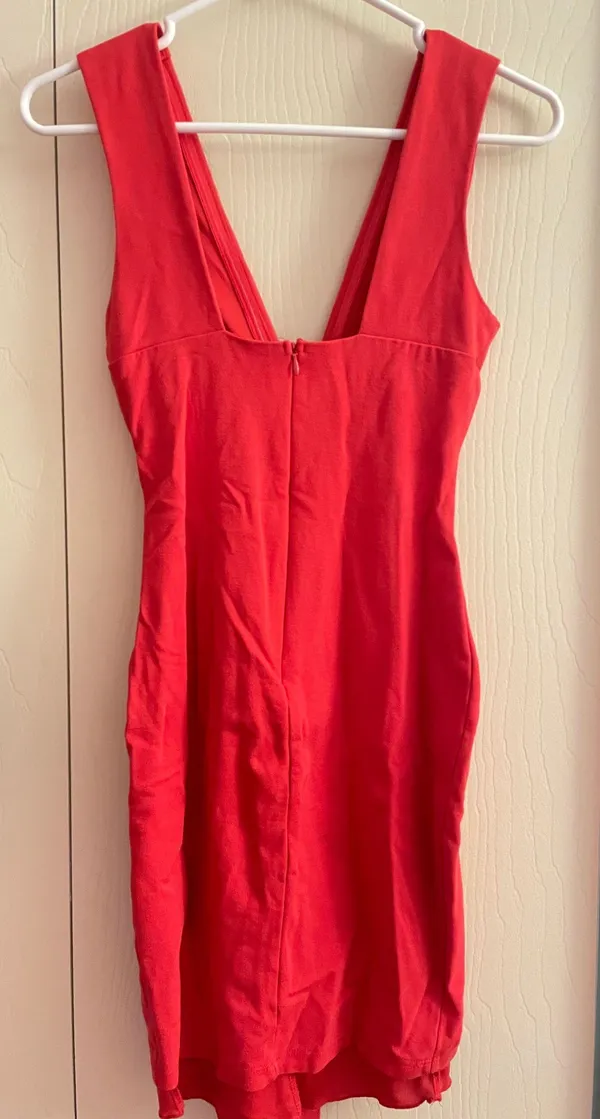 Lulus Red Bodycon Dress - Image 5