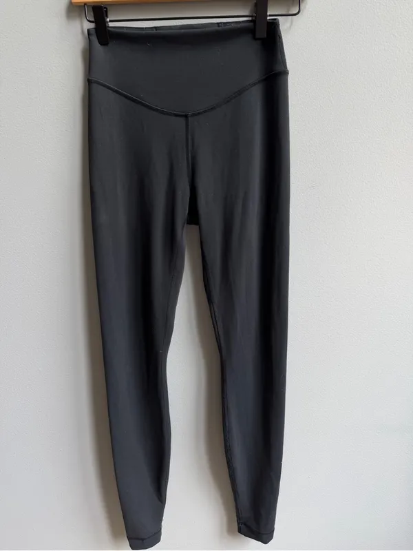 Lululemon Wunder Under SmoothCover High-Rise Tight 28" Black Size 4 Leggings - Image 3