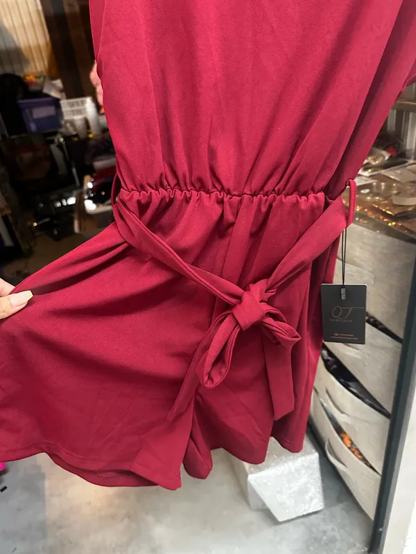 Romper Red Size M - Image 2