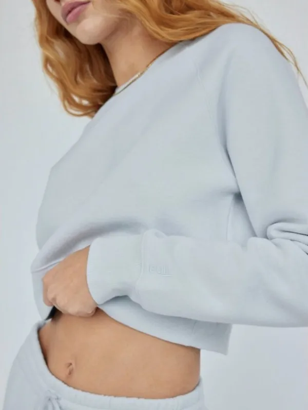 Aritzia Tna Cozy Fleece Crew in Plein Air - Image 2