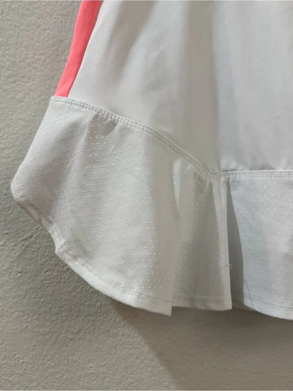 LUCKY IN LOVE Sunset Spin Petal Skirt Skort‎ White Size Small - Image 7