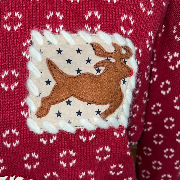 Adorable Vintage 90s Susan Bristol Ramie Cotton Sweater! - Image 5