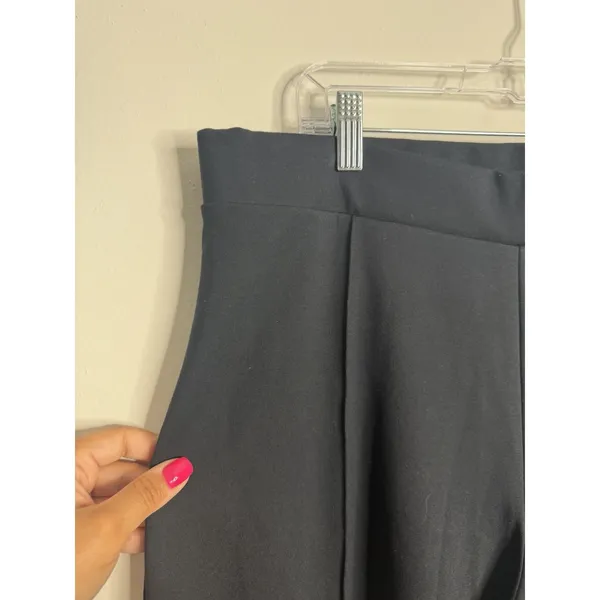 Old Navy Extra High Rise Stevie Wide Leg Pants Navy XL Dressy Casual Minimalist‎ - Image 7