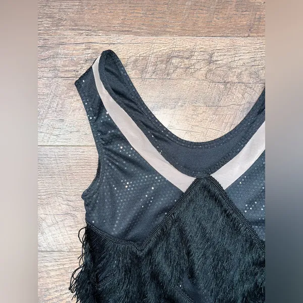 Weissman’s Flapper Costume Dance Dress 🖤💃🏻 Black - Image 6