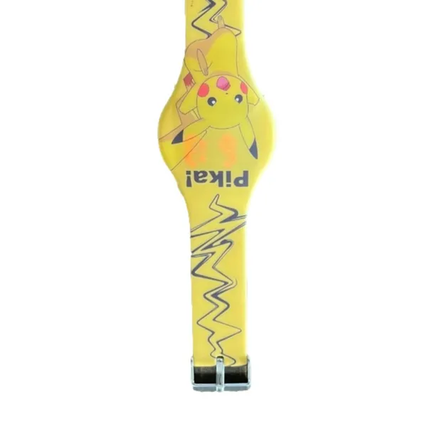 ⭐️ Pokemon Nintendo Pika Accutime‎ Watch Yellow Digital Wristwatch Light Up - Image 3