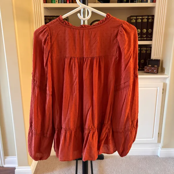 LOFT Women's Boho Peasant Blouse - Image 2