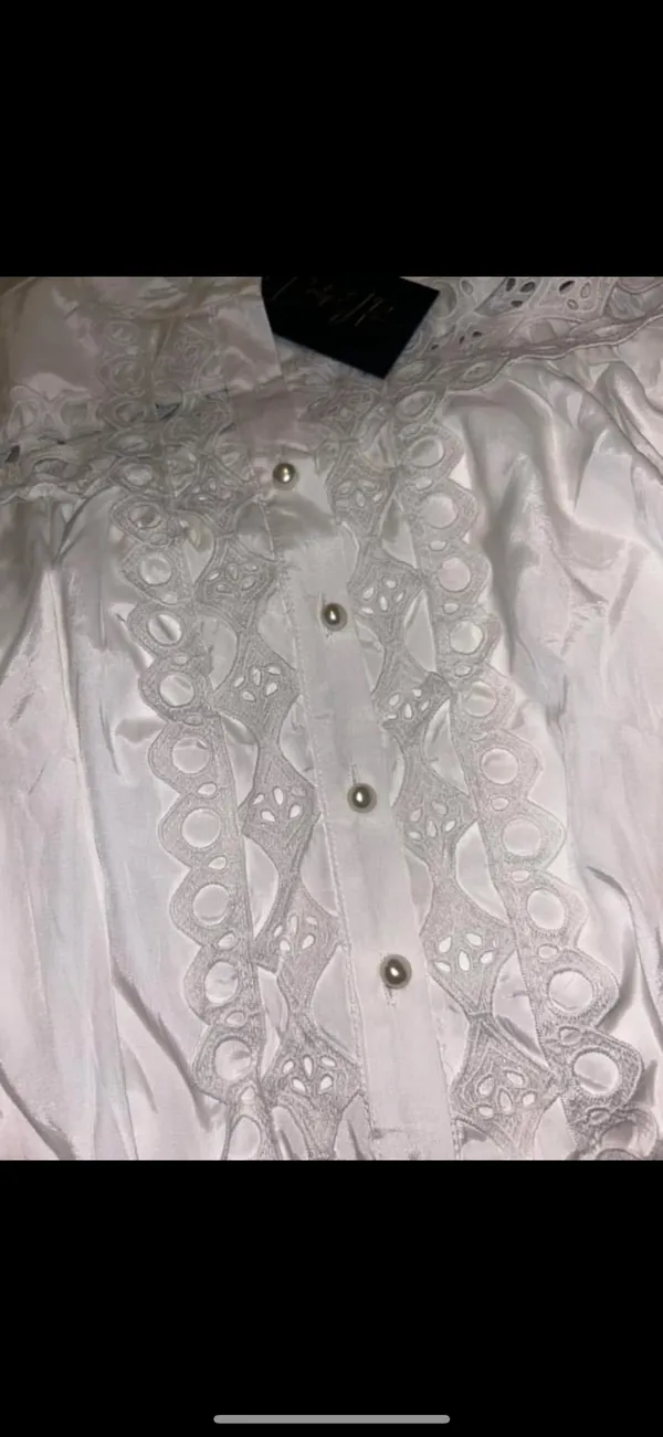 Bridal Dress White Size M - Image 2