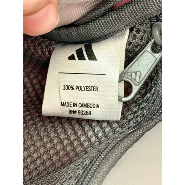 Adidas Pink Core Sling Bag Crossbody Backpack Adjustable Strap NEW - Image 7