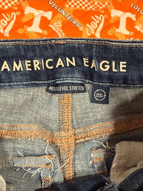 American Eagle curvy super high Rise Flare Jeans 4 - Image 4