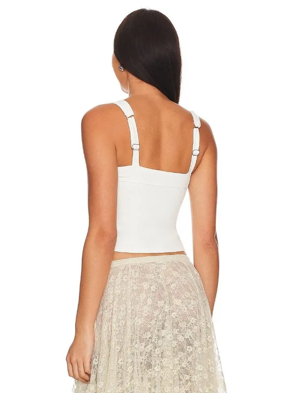 Free People X Intimately FP Iconic Cami In Large New Womens Sleeveless Tank Top - Image 2