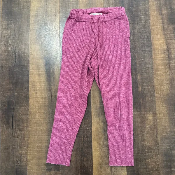 Free People FP Beach Pink Knit Lounge Set Cardigan & Pants XS - Image 6