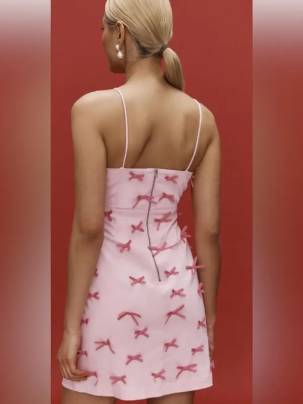 Anthropologie The Brynne 3D Spaghetti-Strap Dress 6 - Image 4