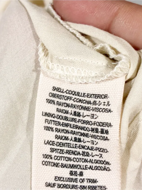 Free People Boho Sundancer Crochet Dress Cream Size Medium - Image 4