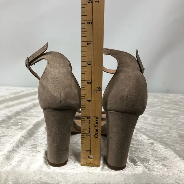 Steve Madden Madden Girl 3 Inch Strap Beella Heels 7.5 nude color - Image 4
