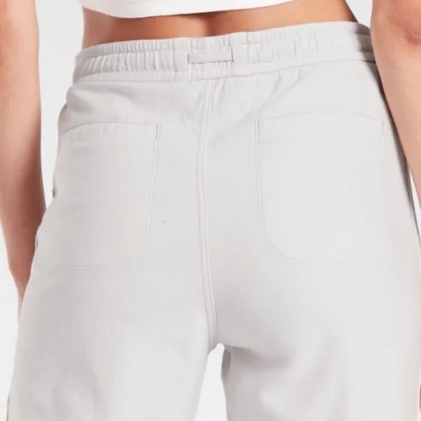 NWT Athleta Farallon Jogger Birch Grey Womens 12P Neutral Active Travel Pants - Image 5