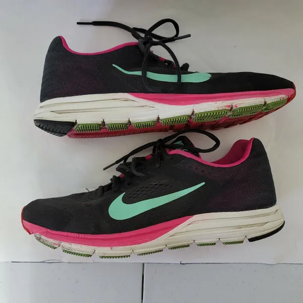 Nike‎ Shoes Womens 12 Zoom Structure 17 Running Training Athletic 624732-036 - Image 10