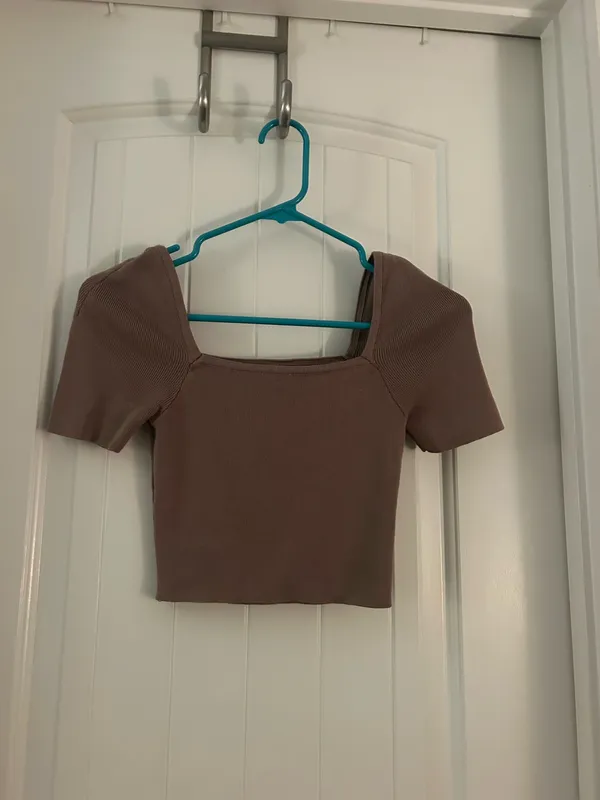 Workshop Brown knit midi skirt set - Image 3