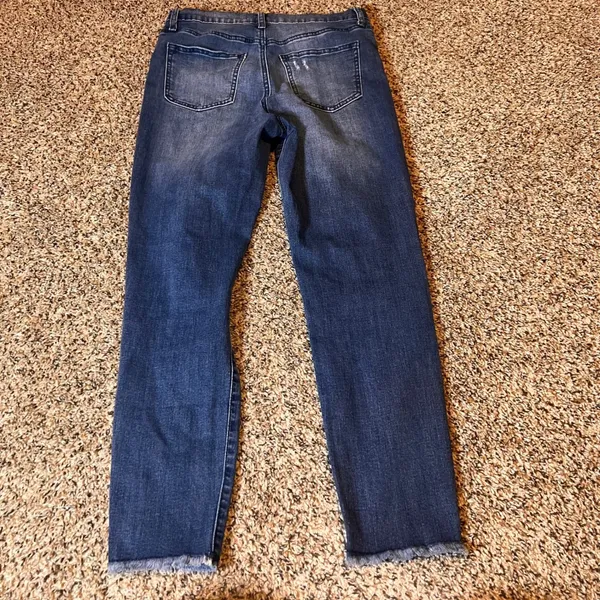 Altard State Distressed Jeans‎ Frayed Hem Dark Wash Denim Casual Size 29 - Image 6