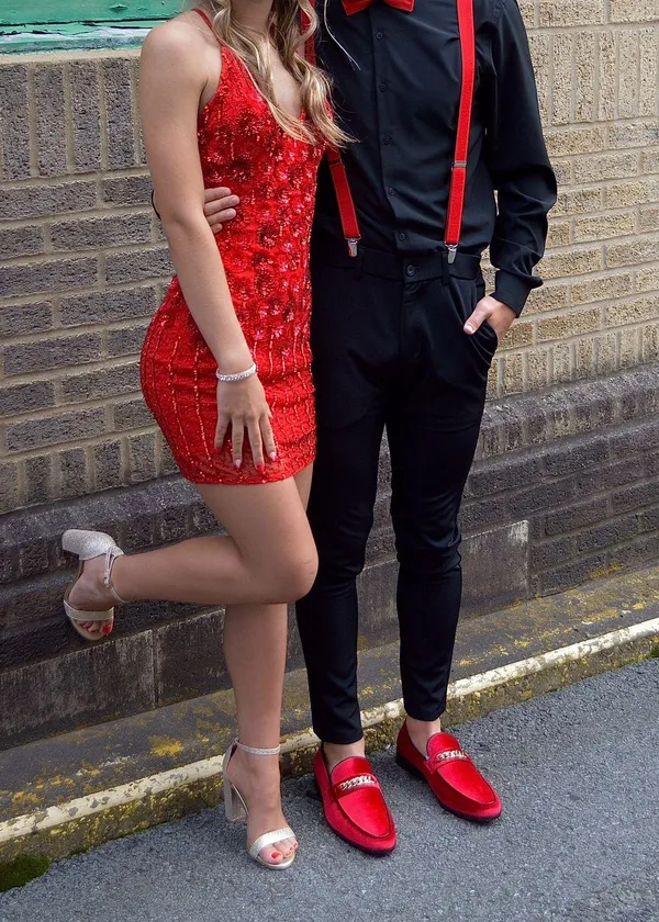 Red AMARRA homecoming dress - Image 2