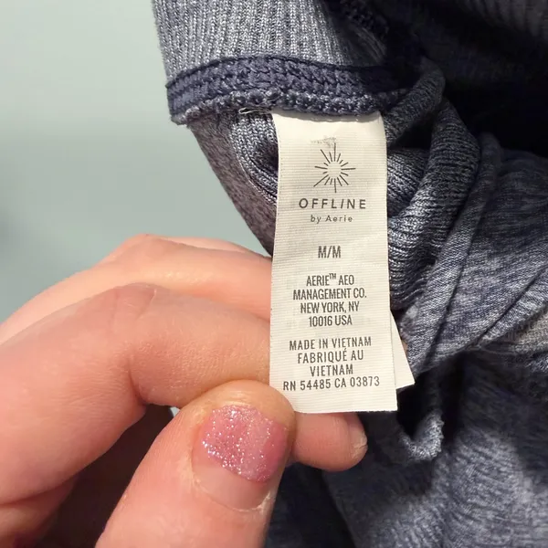 Aerie‎ Charcoal offline Leggings - Image 4
