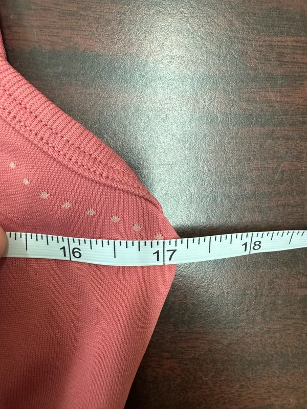Gymshark Pink Breeze Lightweight Seamless Athletic Crop Top Size Medium - Image 6