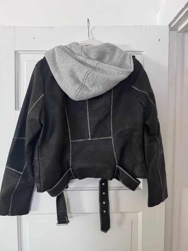 Vigoss Leather Faux Jacket - Image 3