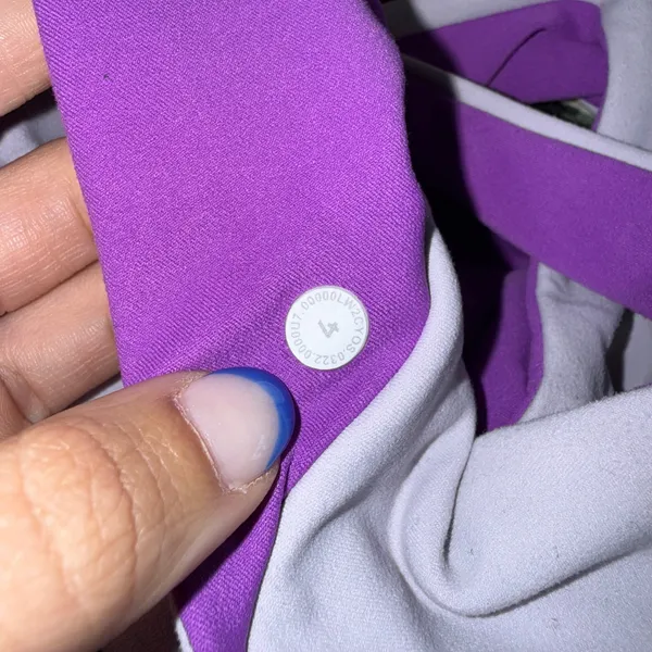 Lululemon Align Reversible Bra Women 4 Purple Lavender Excellent Nulu‎ Yoga - Image 5